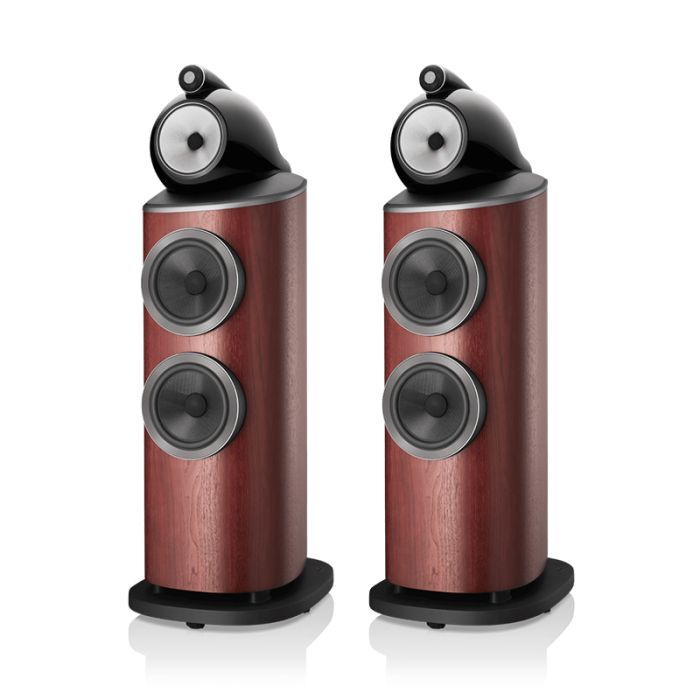 Bowers & Wilkins 802 D4 Floorstanding Speakers - Rosenut main product photo