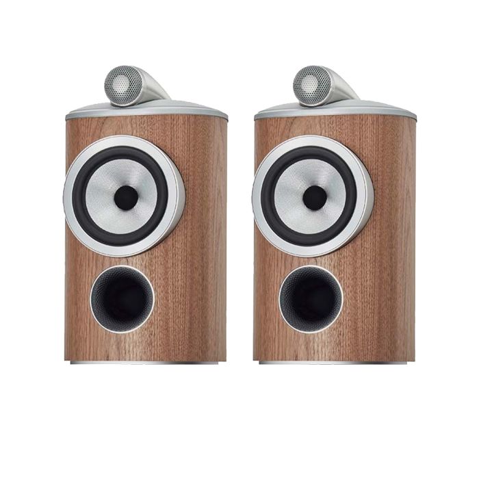 Bowers & Wilkins 805 D4 Bookshelf Speakers - Walnut main product photo