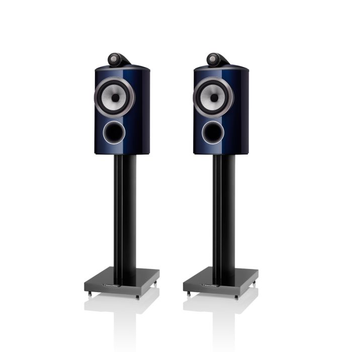 Bowers & Wilkins 805 D4 Signature Bookshelf Speakers - Midnight Blue Metallic main product photo