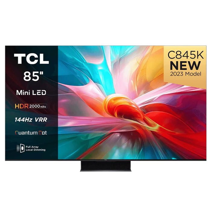 TCL C845 Series 55C845K 4K Mini-LED 144hz TV with QLED, Google TV and 2.1  Onk