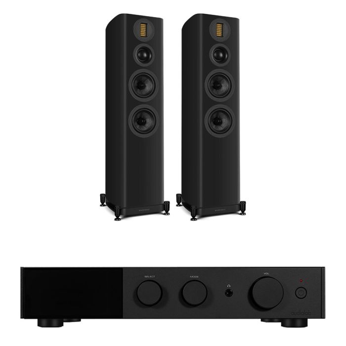 Audiolab 9000A Integrated Amplifier with Wharfedale Evo 5.4 Floorstanding Speakers main product photo