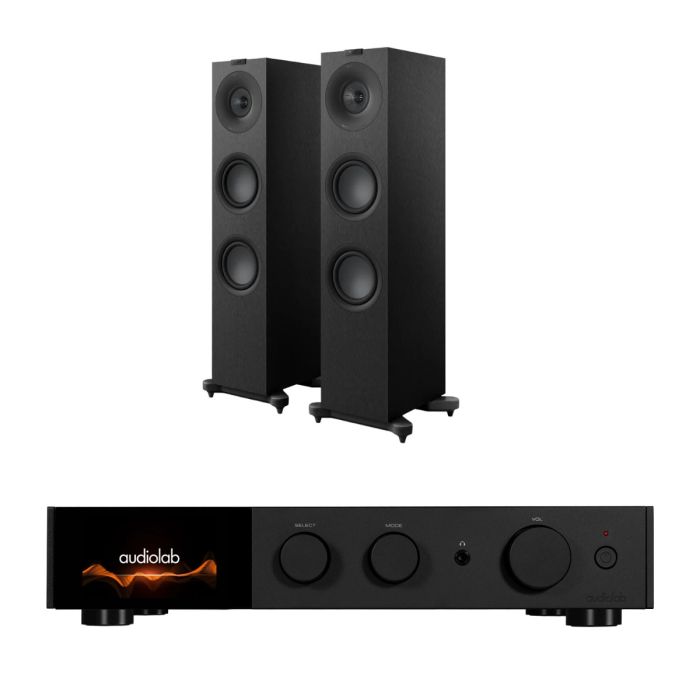 Audiolab 9000A Integrated Amplifier with KEF Q7 META Floorstanding Speakers main product photo