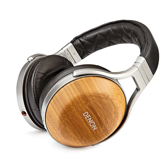 Denon AH-D9200 Bamboo Over-Ear Premium Headphones