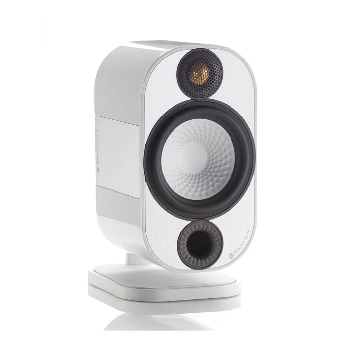 Monitor Audio Apex 10 Bookshelf Speaker (Single) - White Gloss main product photo