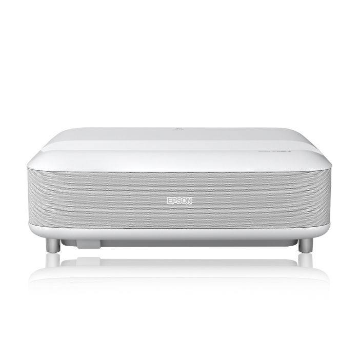 Epson EH-LS650W 3LCD 4K UHD HDR Smart Ultra Short Throw Projector - White main product photo