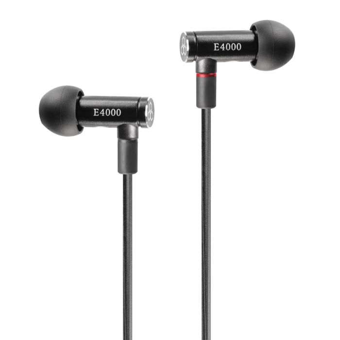 Final E4000 In Ear Isolating Earphones with Detachable Cable - Black main product photo