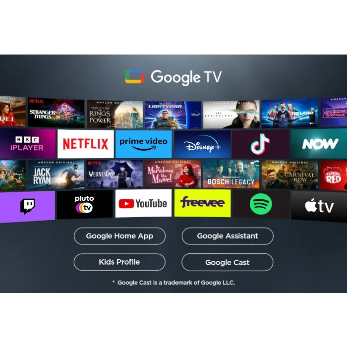 TCL 65T8C 65" 4K QLED Smart TV (2025)