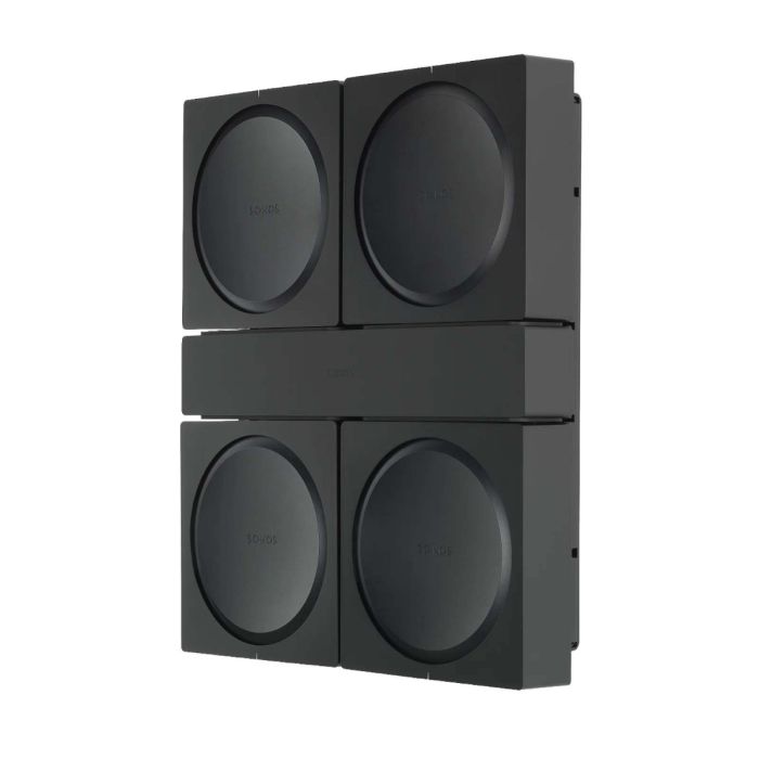 Flexson Sonos Amp x4 Wall Mount - Black main product photo