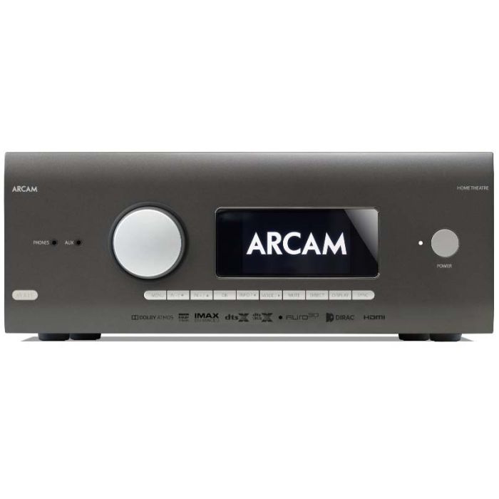 Arcam AVR11 HDMI 2.1 Class AB AV Receiver - Black main product photo