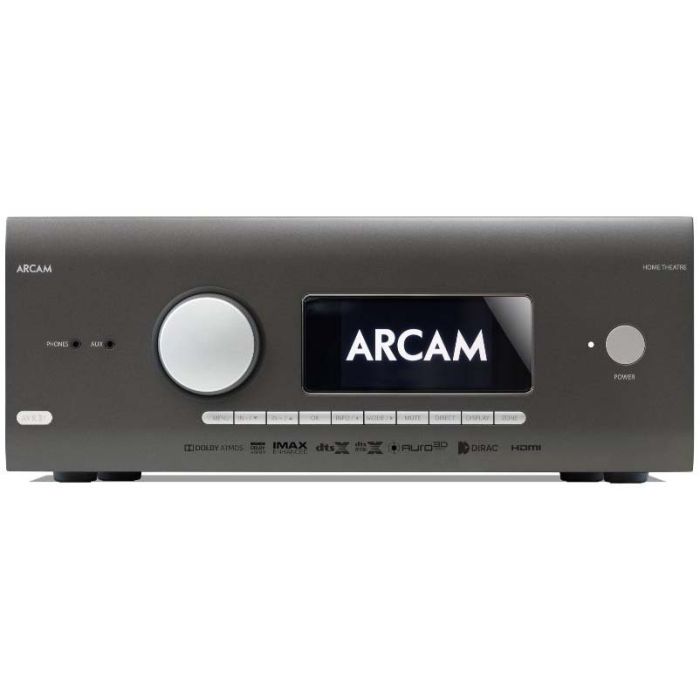 Arcam AVR31 HDMI 2.1 Class G AV Receiver - Black main product photo