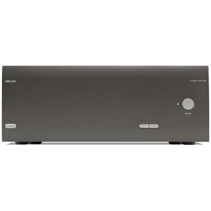 Arcam PA240 Class G Power Amplifier - Black main product photo