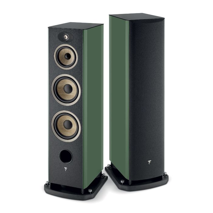 Focal Aria Evo X No4 Floorstanding Speakers - Moss Green main product photo