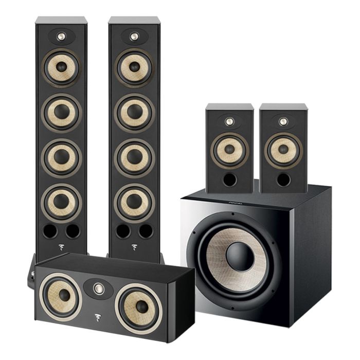 Focal Aria Evo X AV Speaker Pack - Black Gloss main product photo