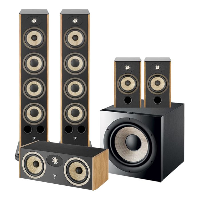 Focal Aria Evo X AV Speaker Pack - Walnut Prime main product photo