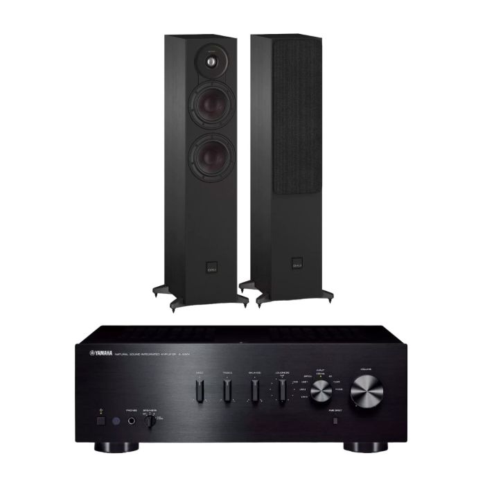 Yamaha A-S301 Integrated Amplifier with Dali SONIK 5 Floorstanding Speakers main product photo