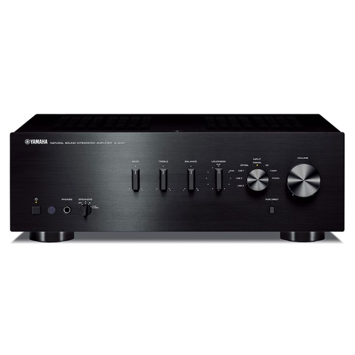 Yamaha A-S301 Integrated Amplifier - Black main product photo