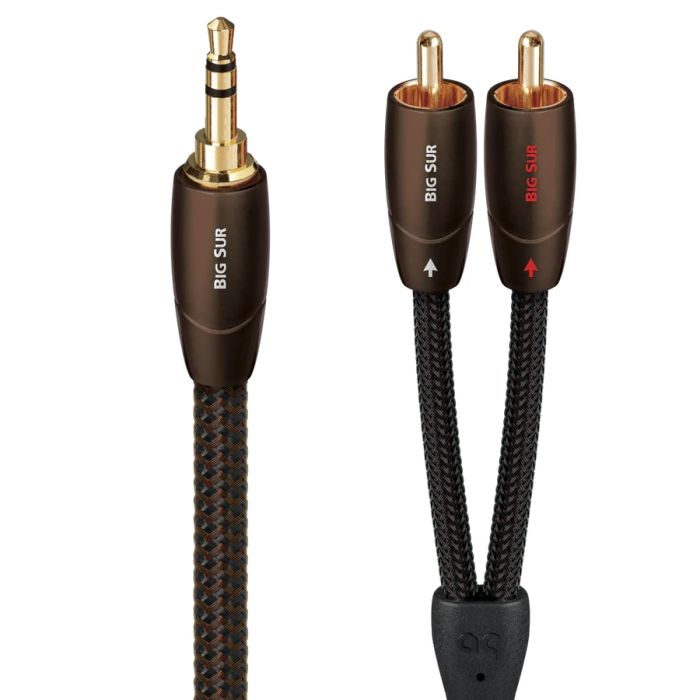 AudioQuest Big Sur 3.5mm to RCA Audio Interconnect Cable main product photo