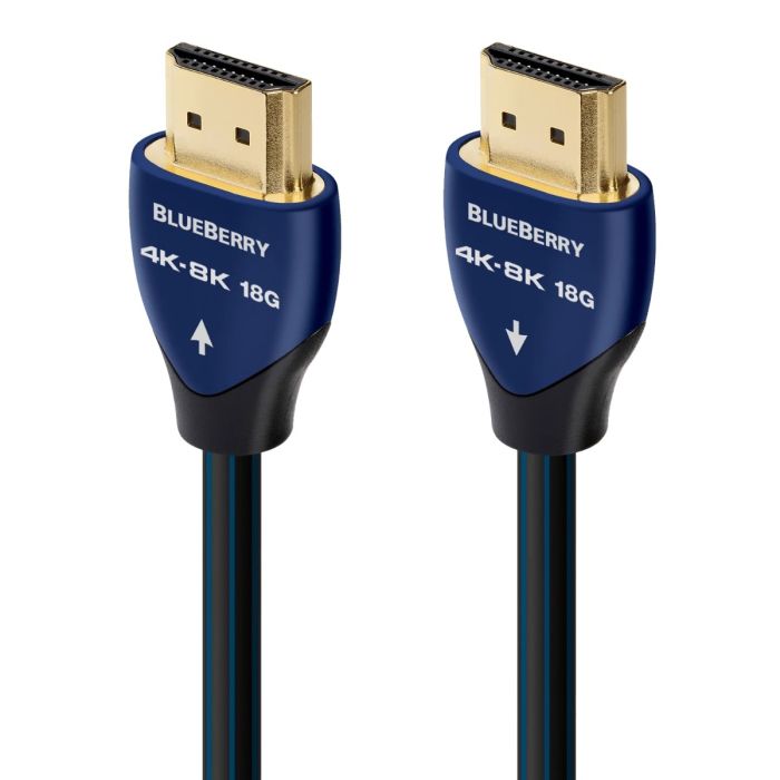 Clearance - AudioQuest Blueberry 18 High Speed 4K-8K HDMI Cable with 18Gbps, UHD, HDR & eARC - 0.6m main product photo