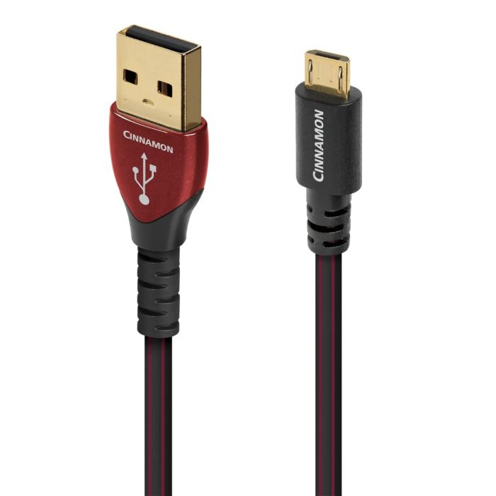 AudioQuest Cinnamon USB-A to Micro USB-B 2.0 High-Definition Audio Cable - 0.75m main product photo