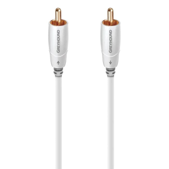 AudioQuest Greyhound RCA Low-Frequency Subwoofer Audio Interconnect Cable - 5m main product photo