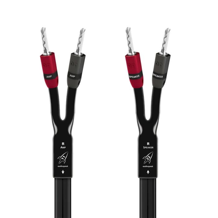 AudioQuest Rocket 11 Full-Range Speaker Cable with SureGrip 300 Connectors - 2m (Pair) main product photo