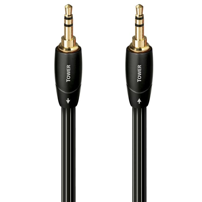 AudioQuest Tower 3.5mm to 3.5mm Audio Interconnect Cable - 1m main product photo