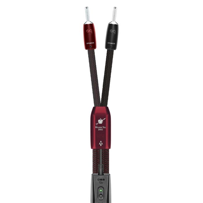AudioQuest William Tell ZERO Speaker Cable with ZERO-Tech for Full-Range or Treble main product photo