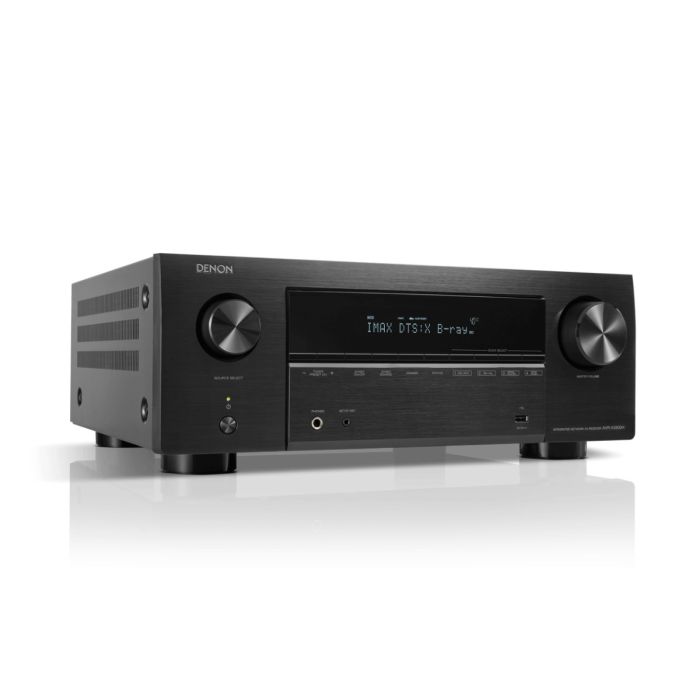 Denon AVC-X3800H 9.4 Ch. 180W 8K AV Receiver with HEOS Built-in - Black main product photo