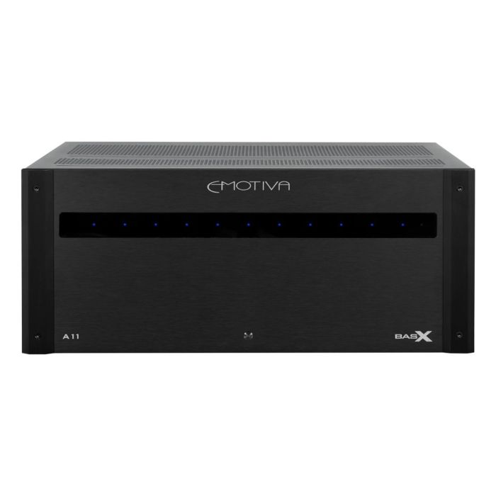 Emotiva BasX A11 Eleven Channel Power Amplifier - Black main product photo