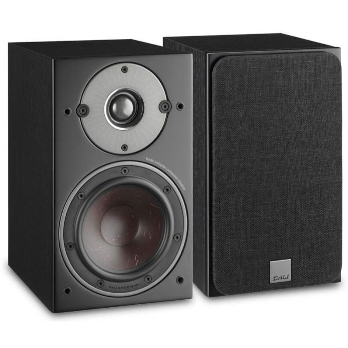 Dali OBERON 3 Bookshelf Speakers - Black Ash (Vinyl) main product photo