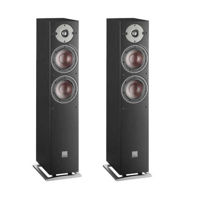 Dali OBERON 5 Floorstanding Speakers - Black Ash (Vinyl) main product photo