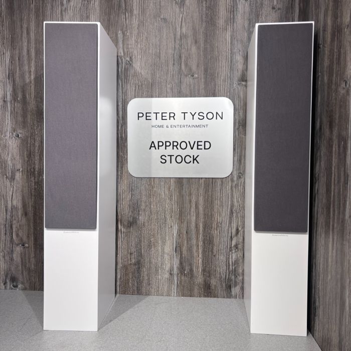 Pre-Loved - Bowers & Wilkins 704 S2 Floorstanding Speakers - Satin White main product photo