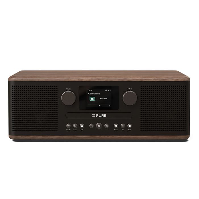 Pure Classic C-D6 Radio/CD Player - Coffee Black/Walnut main product photo