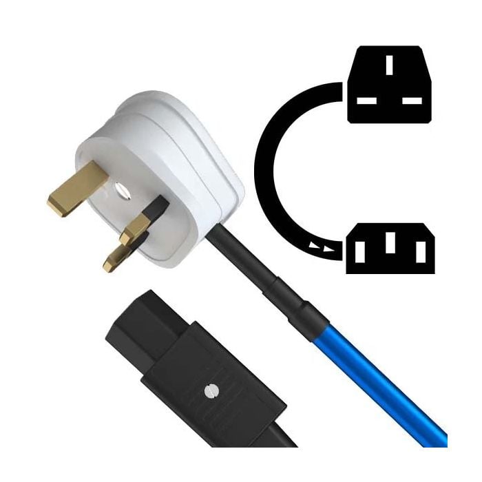 Nearly New - Chord Clearway 13 Amp UK Power Cable - 1 Metre main product photo