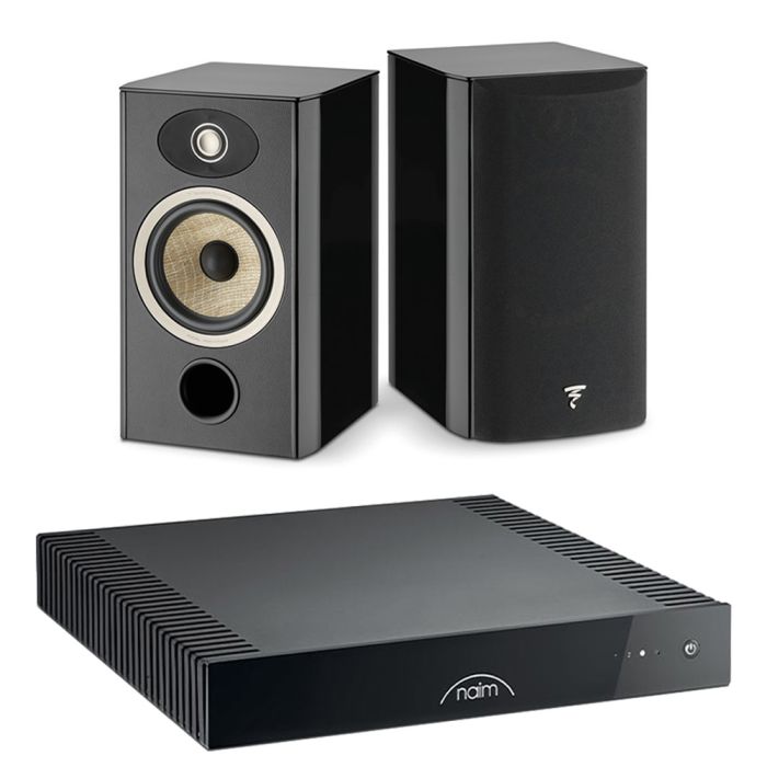 Naim CI UNITI 102 Streaming Amplifier with Focal Aria Evo X No1 Bookshelf Speakers main product photo