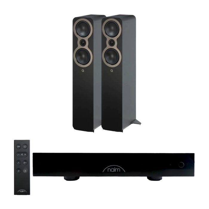 Naim CI UNITI 102 Streaming Integrated Amplifier & Accessories with Q Acoustics 3050c Floorstanding Speakers main product photo