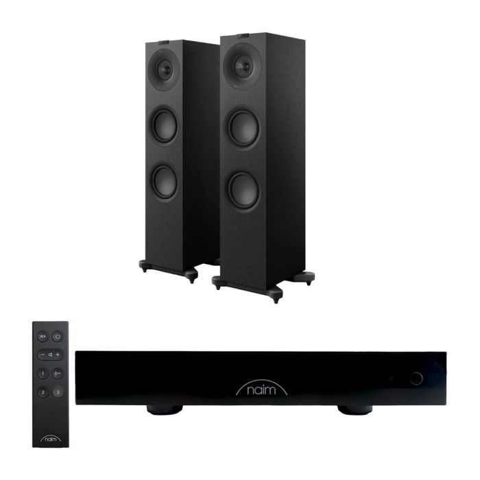 Naim CI UNITI 102 Streaming Integrated Amplifier & Accessories with KEF Q7 Meta Floorstanding Speakers main product photo