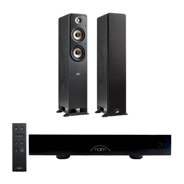 Naim CI UNITI 102 Streaming Integrated Amplifier & Accessories with Polk Audio Signature Elite ES50 Floorstanding Speakers main product photo