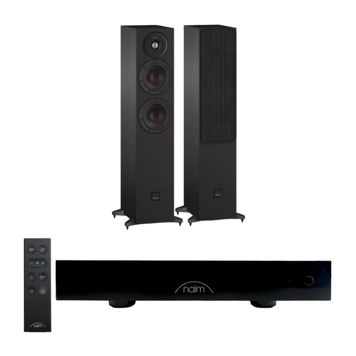 Naim CI UNITI 102 Streaming Integrated Amplifier & Accessories with Dali SONIK 5 Floorstanding Speakers main product photo