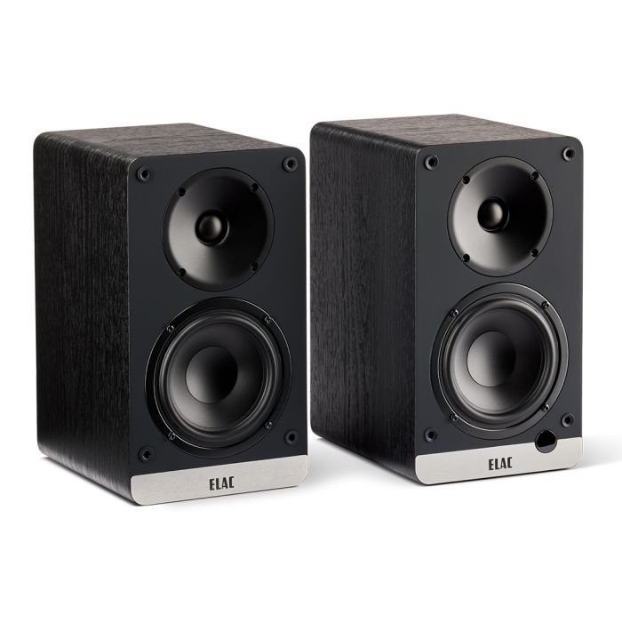 ELAC Debut ConneX DCB41 Powered Speakers - Black Ash main product photo