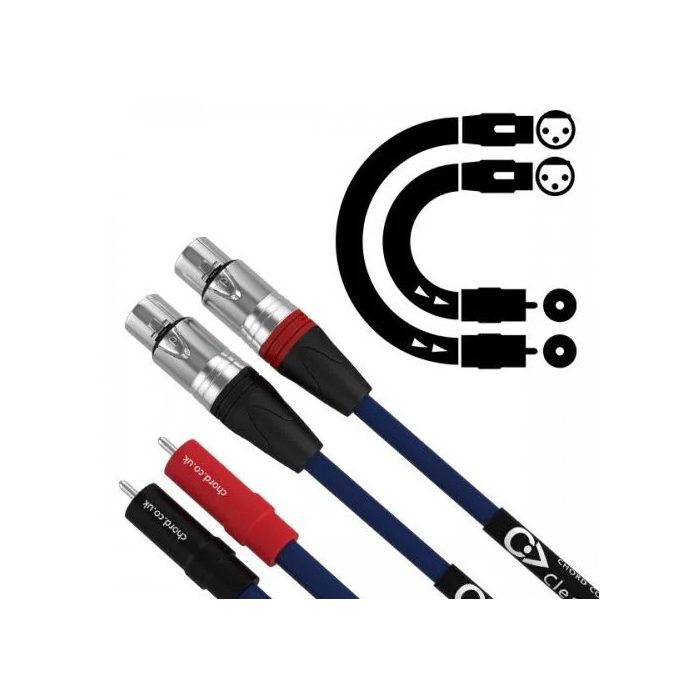 Chord ClearwayX 2RCA to 5DIN Cable - 2m main product photo