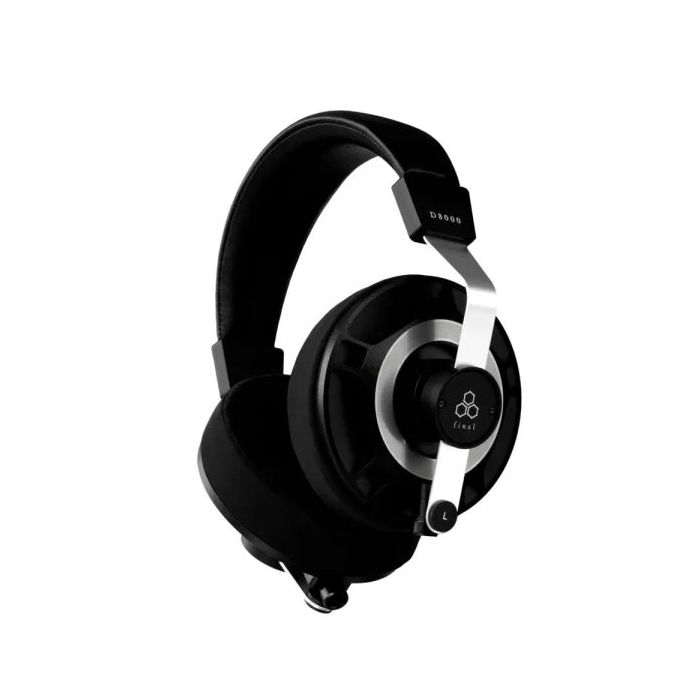 Final D8000 Planar Magnetic Headphones with Detachable Cable - Black main product photo