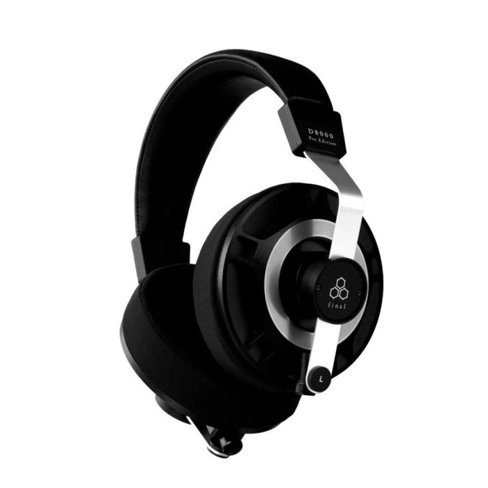 Final D8000 Pro Planar Magnetic Headphones with Detachable Cable - Black main product photo