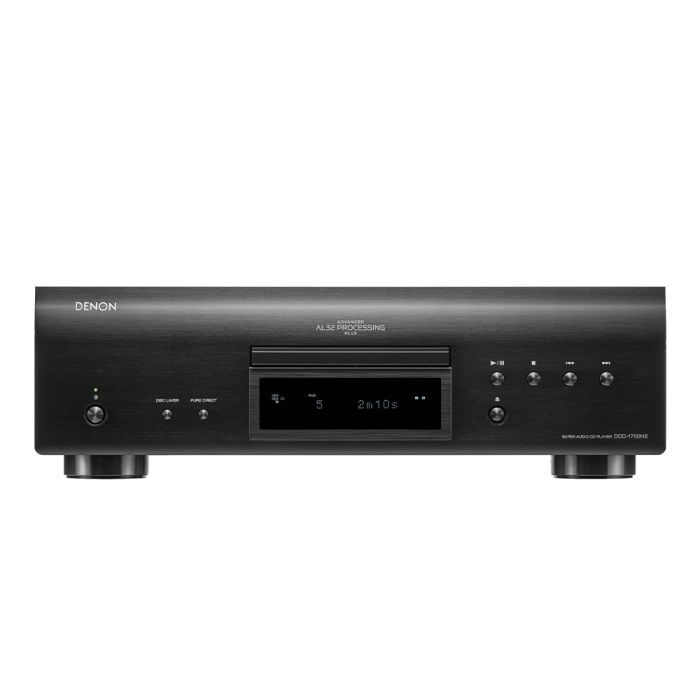 Denon DCD-1700NE CD/SACD Player with Advanced AL32 Processing Plus - Black main product photo
