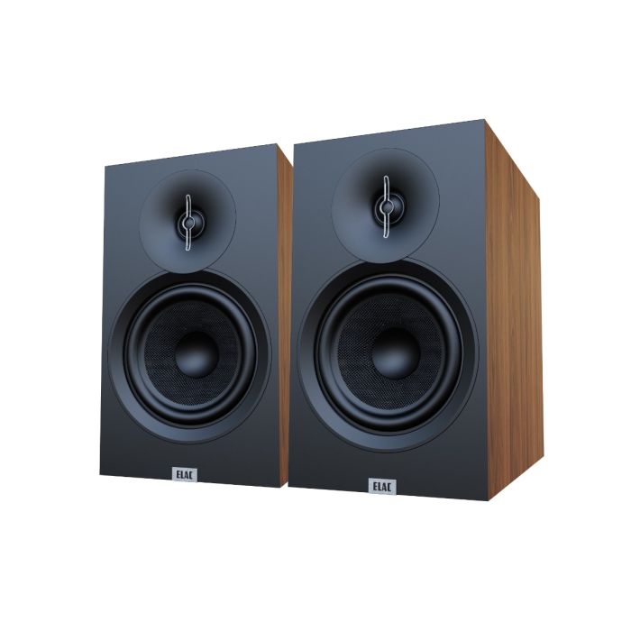 Elac Debut 3.0 DB63 Bookshelf Speakers - Walnut main product photo