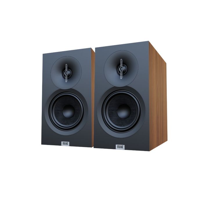 Elac Debut 3.0 DB53 Bookshelf Speakers - Walnut main product photo