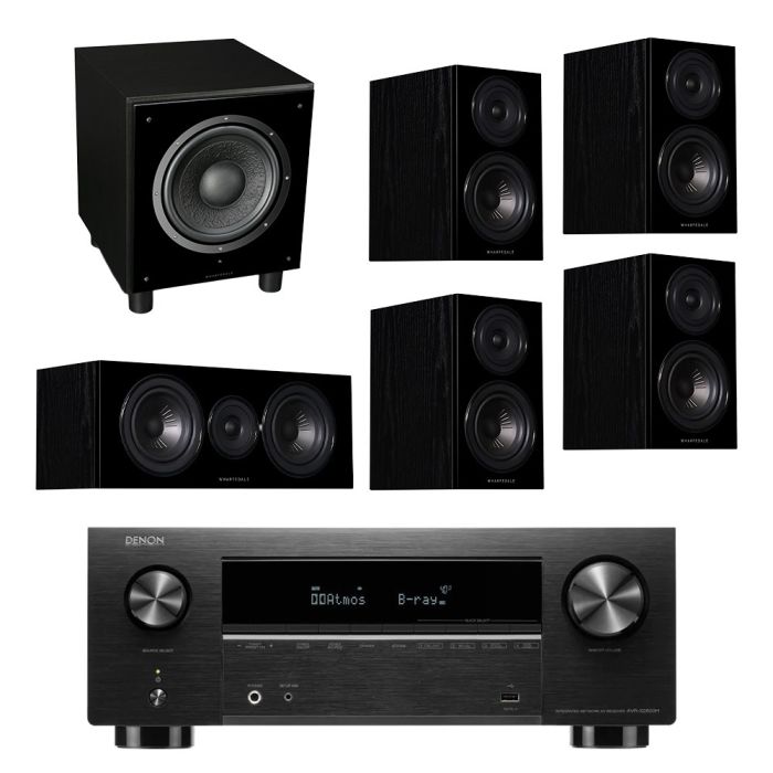 Denon AVR-X2800H AV Receiver with Wharfedale Diamond 12.1 5.1 AV Home Cinema Pack main product photo