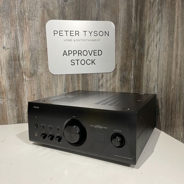 Nearly New - Denon PMA-3000NE 2 Ch. 160W Integrated Amplifier with MM/MC Phono Stage - Black main product photo