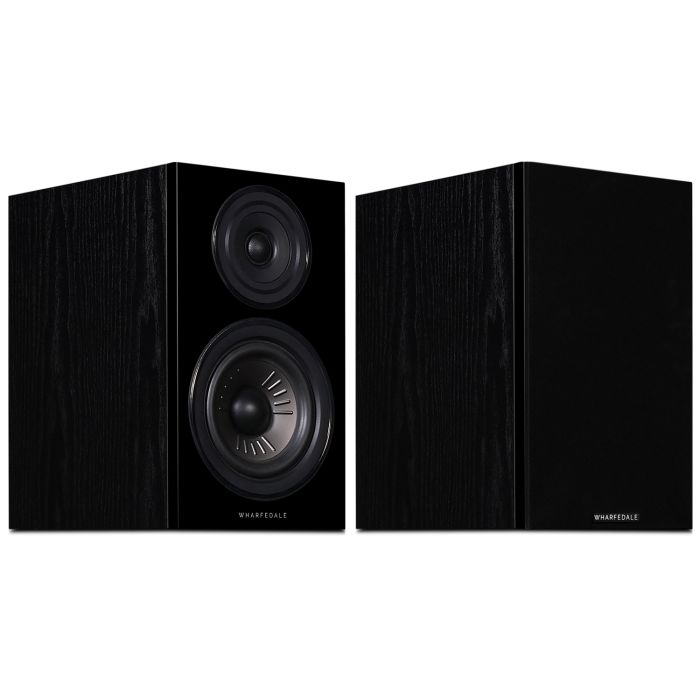 Wharfedale Diamond 12.2 Bookshelf Speakers - Black Oak main product photo