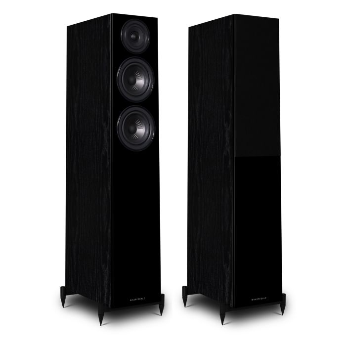 Wharfedale Diamond 12.3 Floorstanding Speakers - Black Oak main product photo